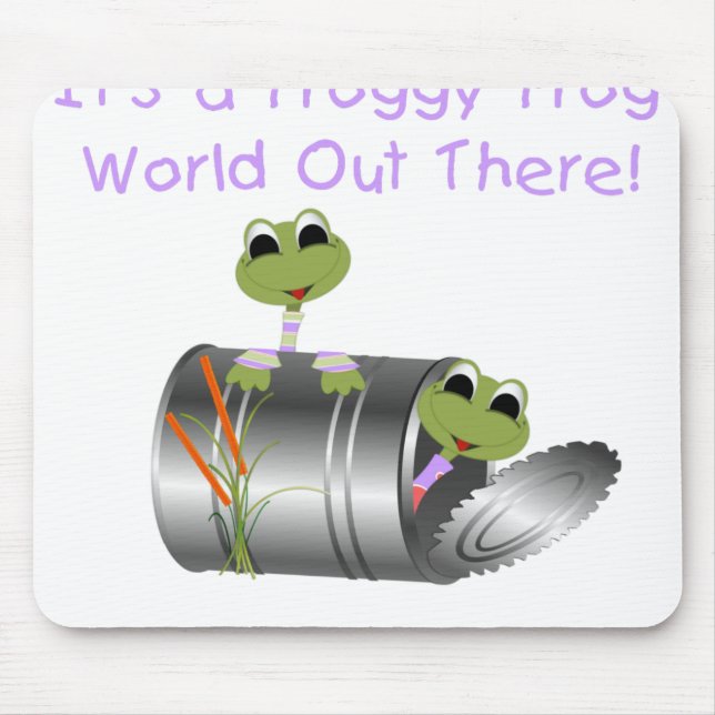Froggy Frog World Mouse Mat (Front)