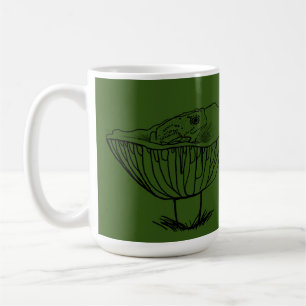 Froggy on a Mushroom Coffee Mug