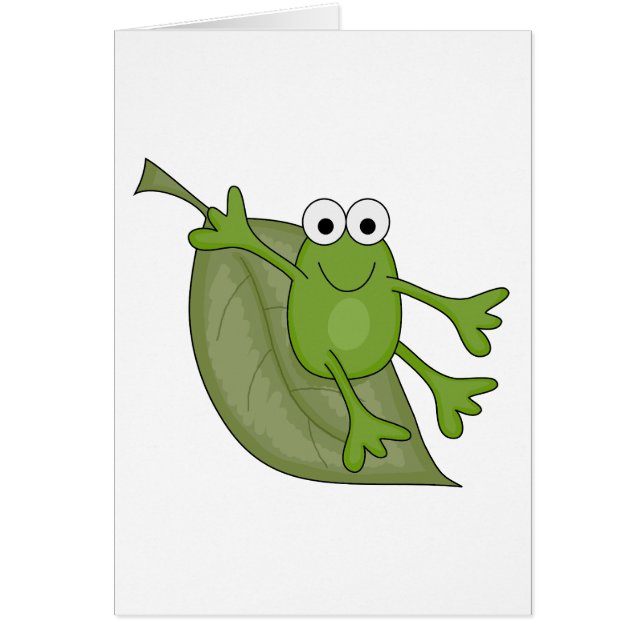 froggy on leaf (Front)