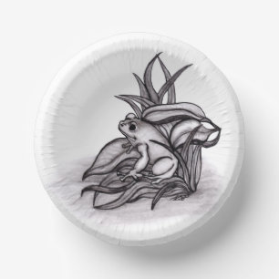 Froggy Paper Plate