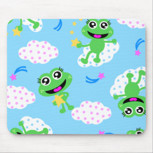 froggy star allover mouse mat