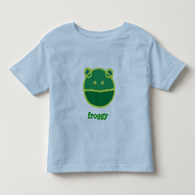 Froggy Toddler T-Shirt (Front)