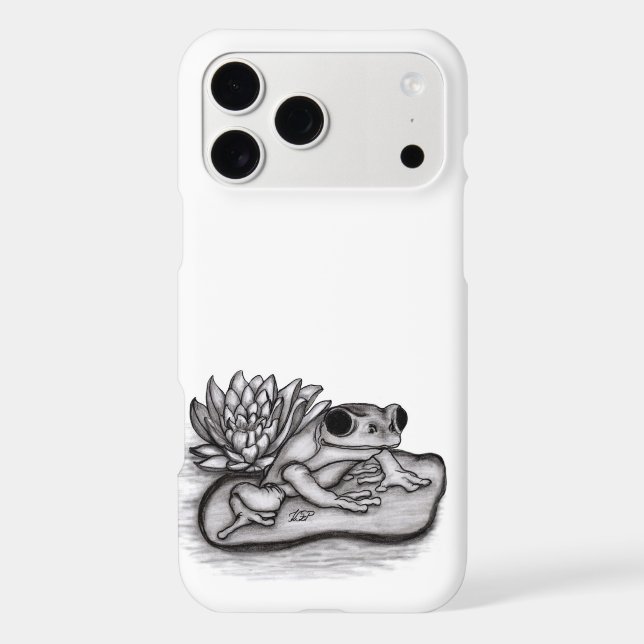 Froggy with Lotus Flower (Back)