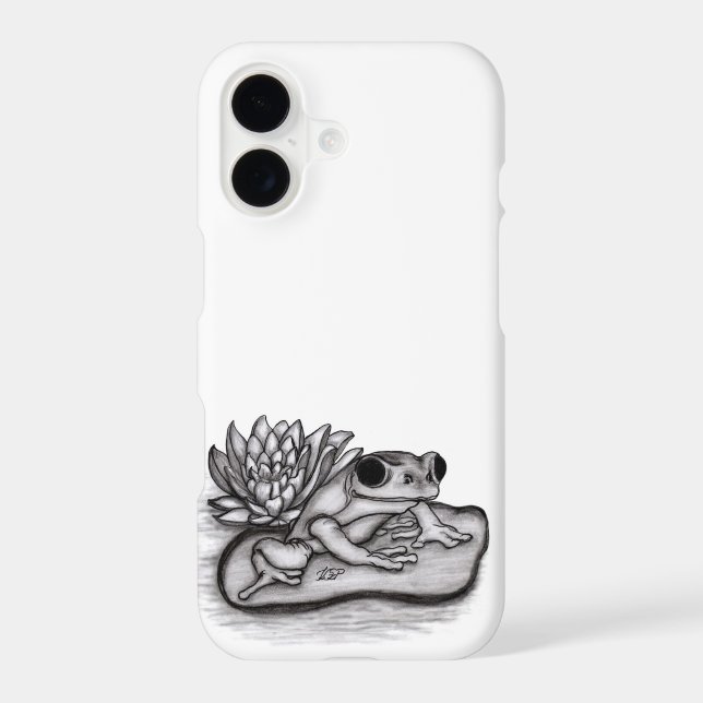 Froggy with Lotus Flower (Back)