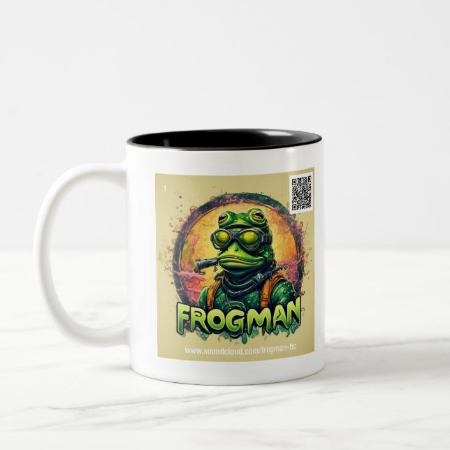 Frogman Mug (Left)