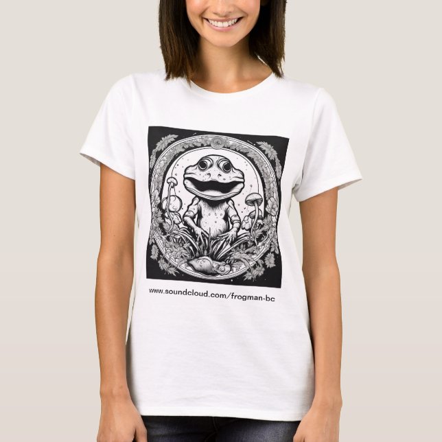 Frogman Psychedelic Women’s T-Shirt (Front)