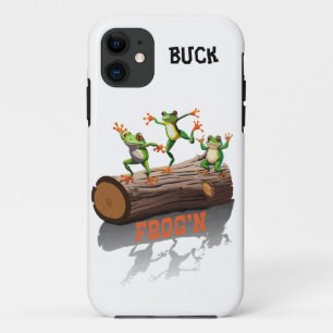 "Frog'n Customisable  iPhone 11 Case