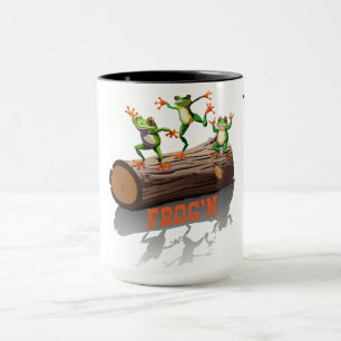 "Frog'n Customisable  Mug