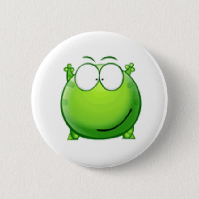 Frogs 6 Cm Round Badge (Front)