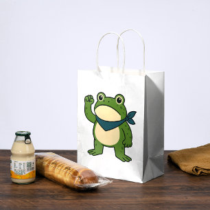 Frogs Against Fascism Portland Frog Protest Medium Gift Bag