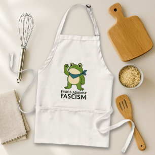 Frogs Against Fascism Portland Frog Protest Standard Apron