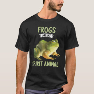 Frogs are my Spirit Animal Frog T-Shirt