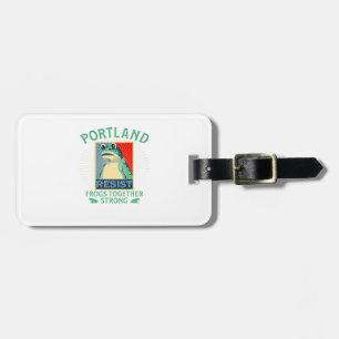 Frogs Classic Luggage Tag