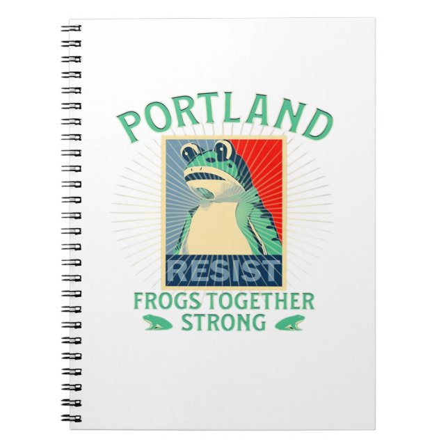 Frogs Classic Notebook (Front)