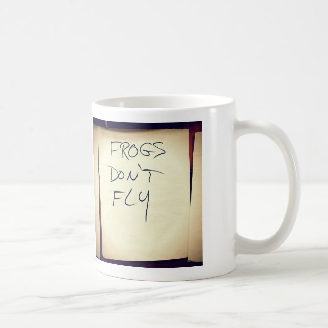 "Frogs Don't Fly" Mug (Right)