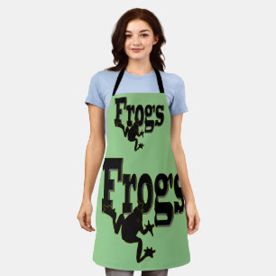Frogs Is The Name, Full Print Apron