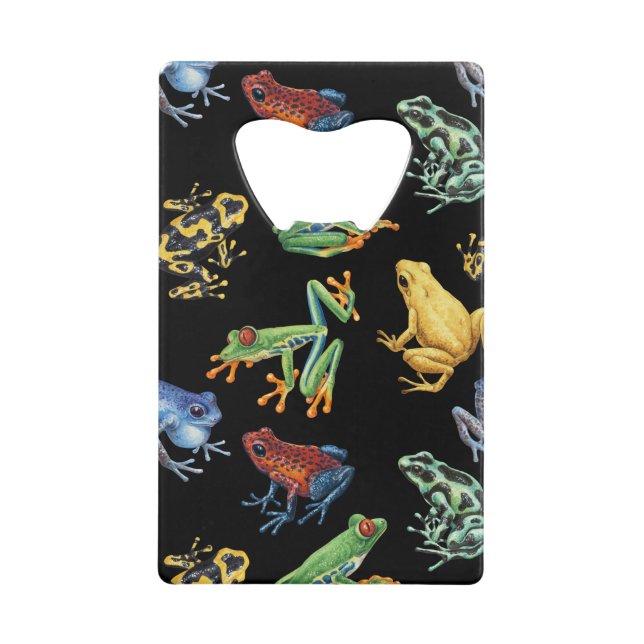 Frogs on black (Front)