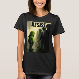 Frogs Resist Portland Frog Protest Vintage Activis T-Shirt