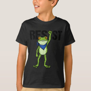 Frogs Resist - Rtland Frog Protest Funny  T-Shirt
