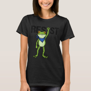 Frogs Resist - Rtland Frog Protest Funny  T-Shirt