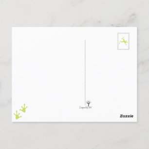 Frogs Ribbiting Personality Postcard