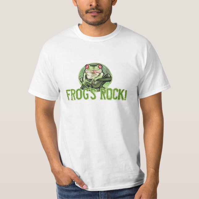 Frog's Rock! Tree Frog T-Shirt (Front)