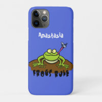Frogs rule funny green frog cartoon