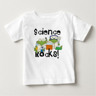 Frogs Science Rocks Baby T-Shirt