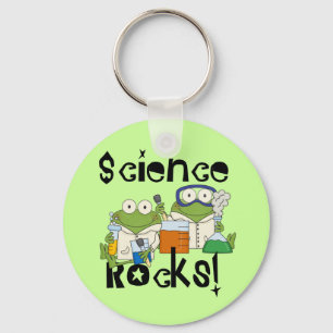 Frogs Science Rocks Key Ring