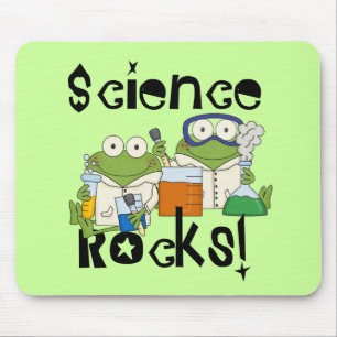 Frogs Science Rocks Mouse Mat