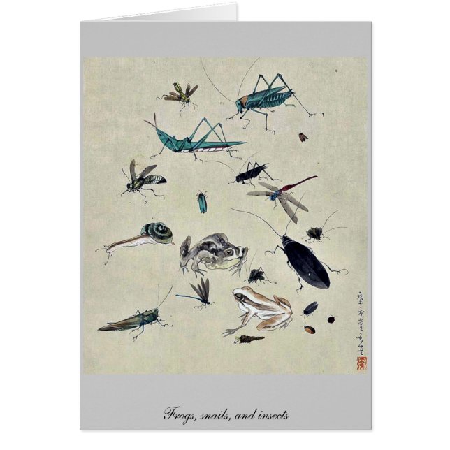 Frogs, snails, and insects (Front)