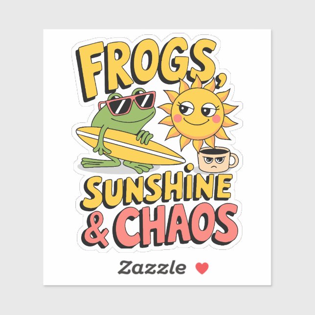 Frogs, Sunshine & Chaos - Fun Summer (Sheet)