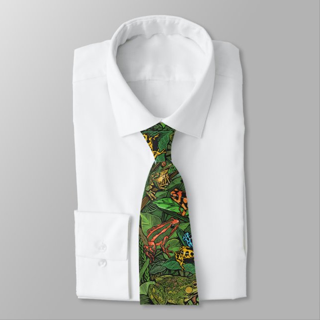Frogs Tie (Tied)