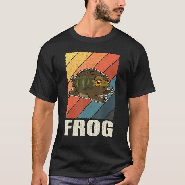 Frogs Toads Biology Biologist Humor Saying Amphibi T-Shirt (Front)