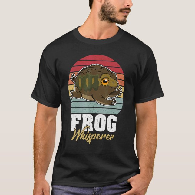 Frogs Toads Biology Biologist Humor Saying Amphibi T-Shirt (Front)