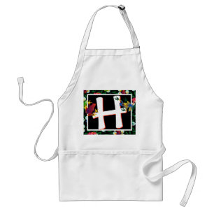 Frogs Tropical Rainforest Monogram Standard Apron