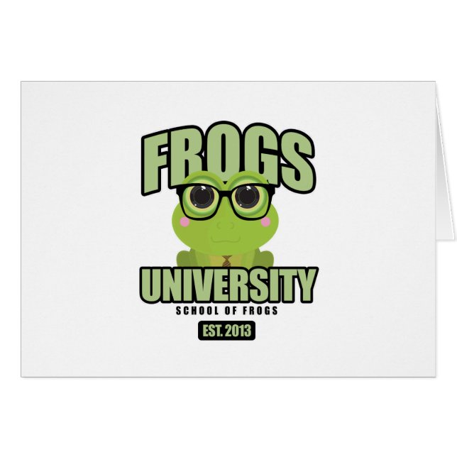 Frogs University (Front Horizontal)