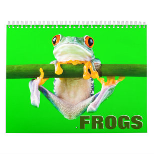Frogs Wall Calendar