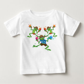 Frogs with maraccas baby T-Shirt