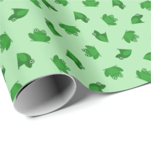 Frogs Wrapping Paper