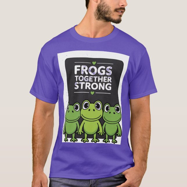 Frogsogether Strong girl T-Shirt (Front)