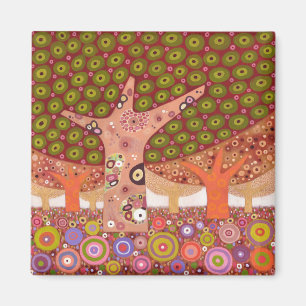 Frogspawn trees 2010 magnet