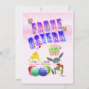 Frohe Ostern Announcement