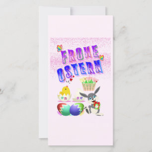 Frohe Ostern Announcement