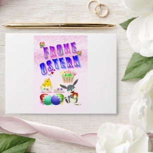 Frohe Ostern Envelope