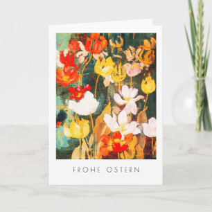 Frohe Ostern. Fine Art Easter Cards in German