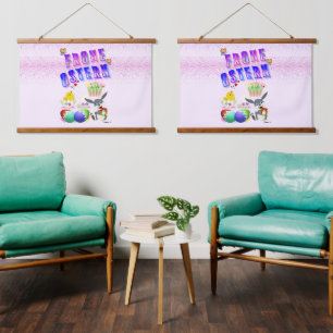 Frohe Ostern Hanging Tapestry