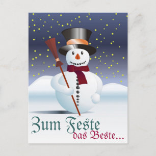 Frohe Weihnacht Postcard