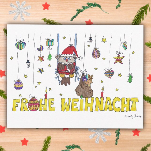 Frohe Weihnacht postcard by Nicole Janes (Creator Uploaded)