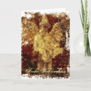Frohe Weihnachten Angel Card